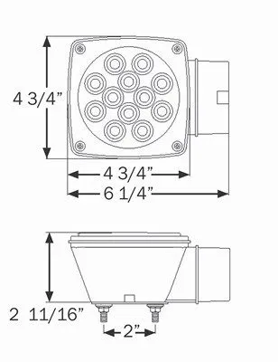 LED TAIL LIGHT OVER 80